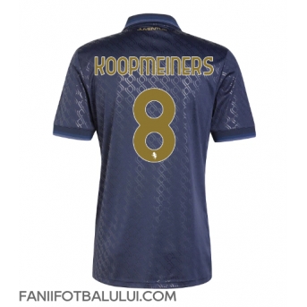 Juventus Teun Koopmeiners #8 Tricou Fotbal Replică 2024-25 Barbati Treilea